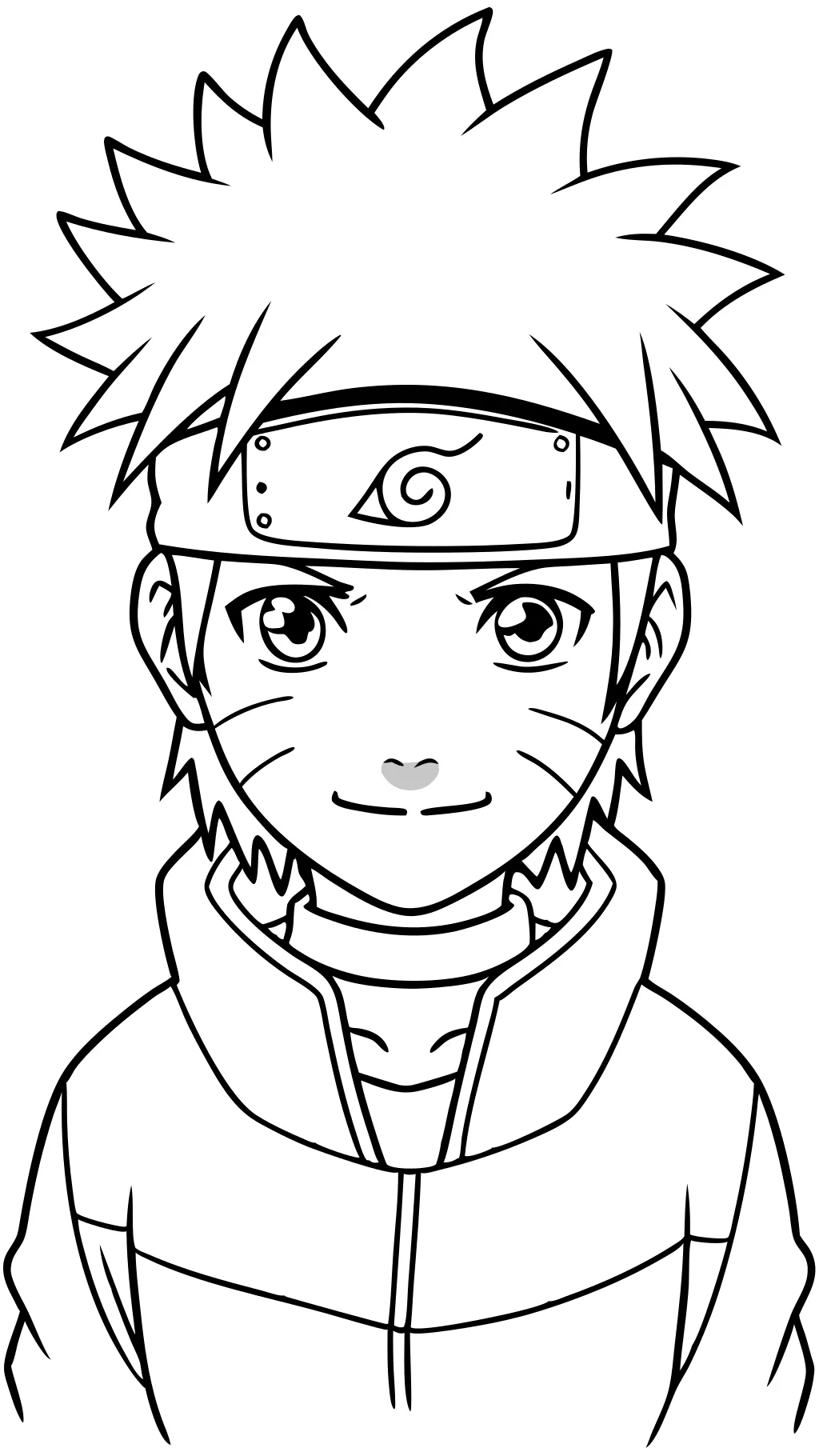 naruto coloring pages to print